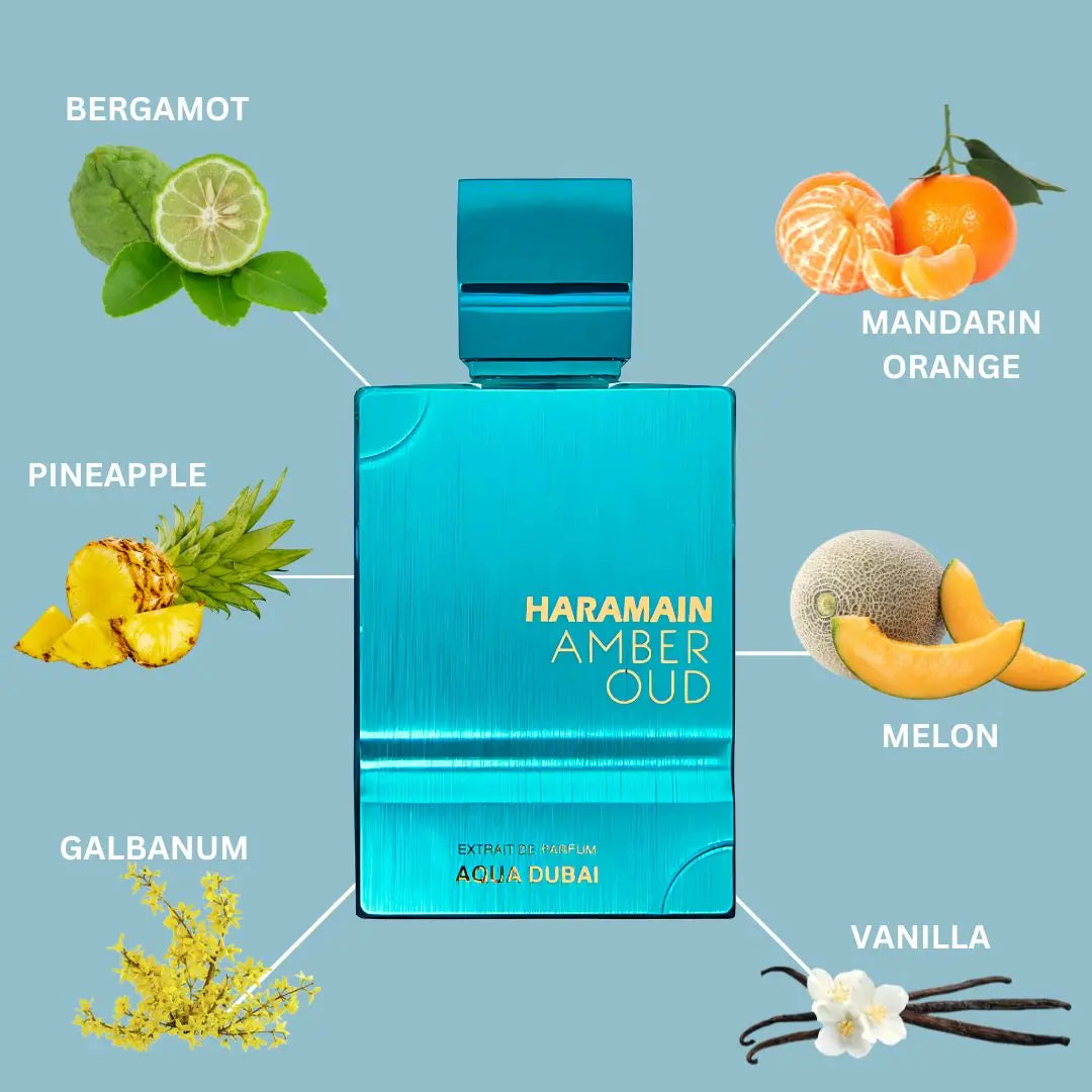 Amber Oud Aqua Dubai Extrait De Parfum 100ml Al Haramain