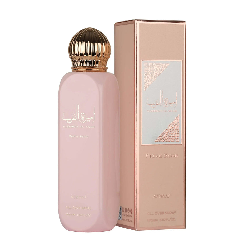 Ameerat Al Arab Prive Rose All Over Spray 150ml Lattafa