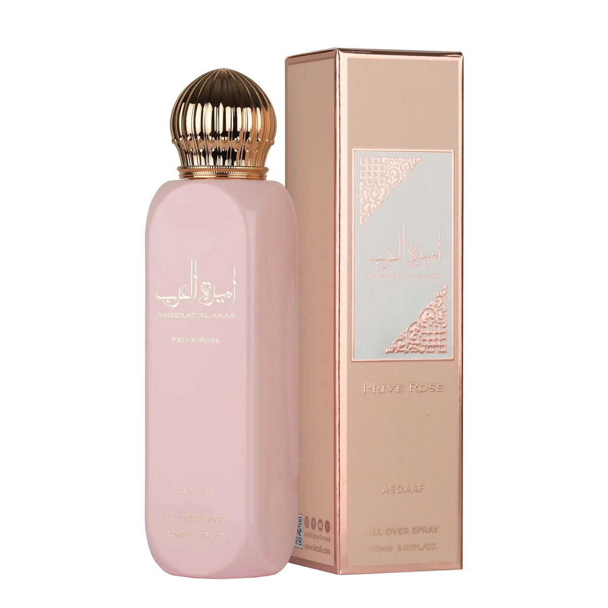 Ameerat Al Arab Prive Rose All Over Spray 150ml Lattafa