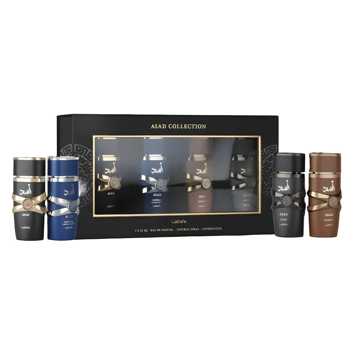 Asad Perfume Set of 4 Collection 25ml EDP Lattafa
