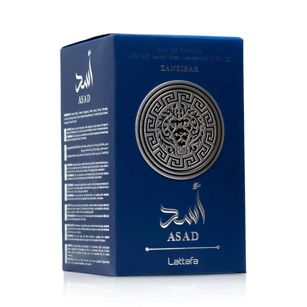 Asad Zanzibar Perfume 100ml EDP Lattafa