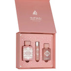Badee Al Oud Noble Blush Gift Set 100ml + 12ml + Hair mist Lattafa