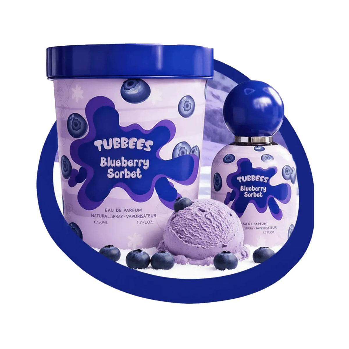 Blueberry Sorbet Perfume 50ml EDP Tubbees