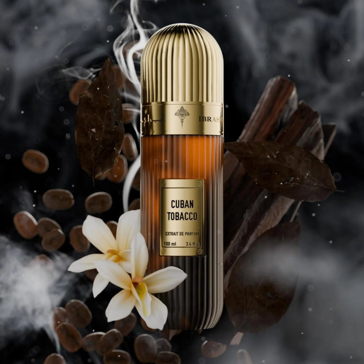 Cuban Tobacco Perfume 100ml Extrait Ibrahim Al Qurashi