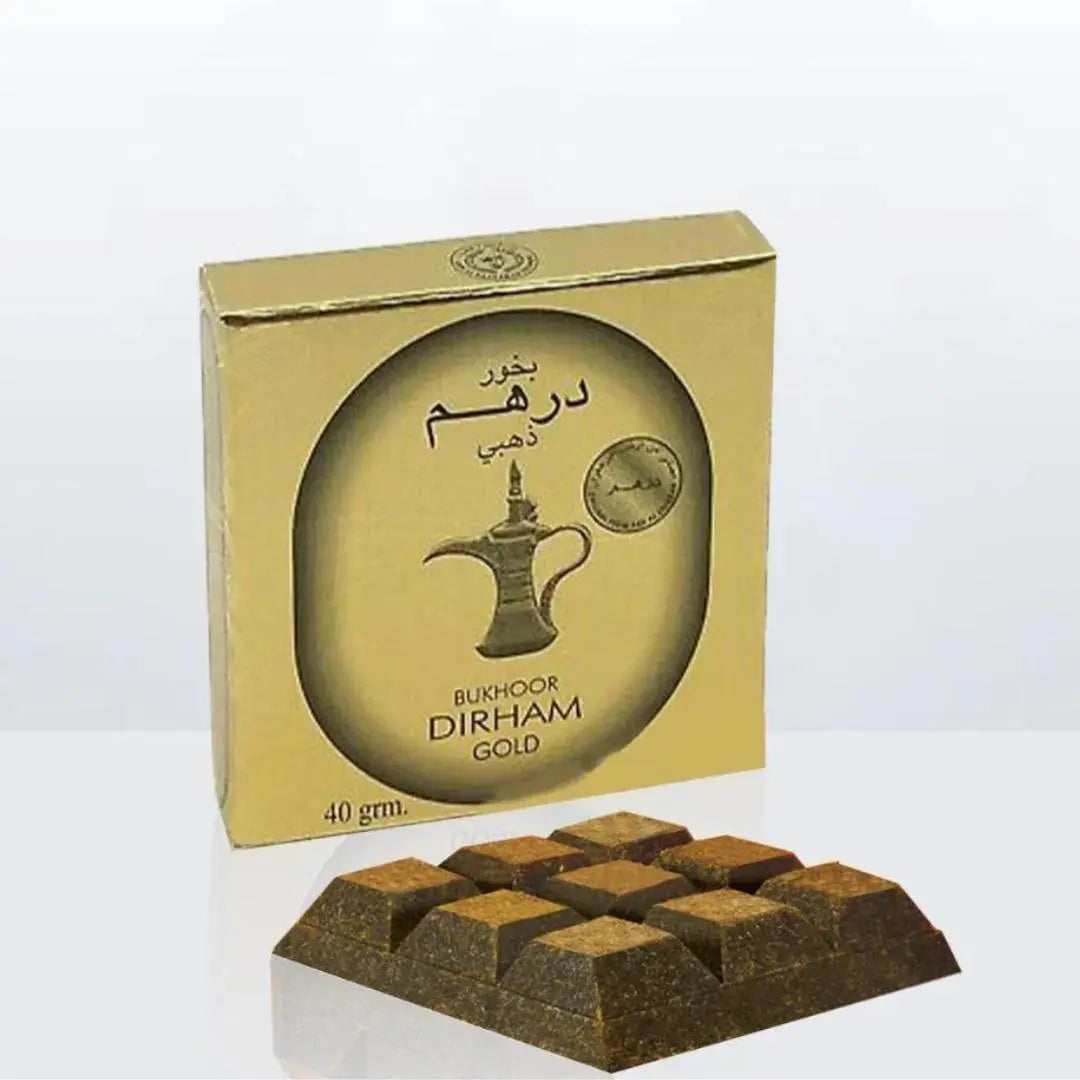 Dirham Gold Bakhoor Incense 40g Ard Al Zaafaran