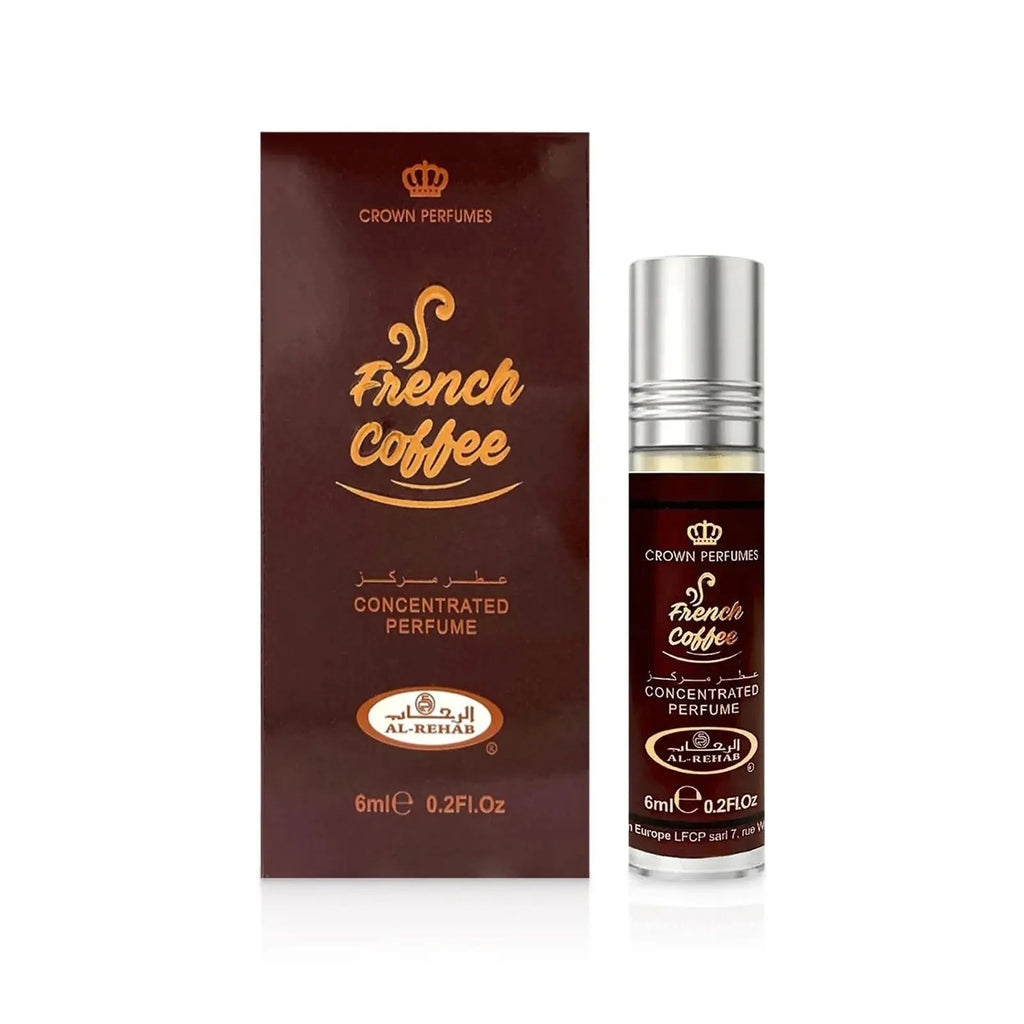 French Coffee Perfume Oil 6ml Al Rehab