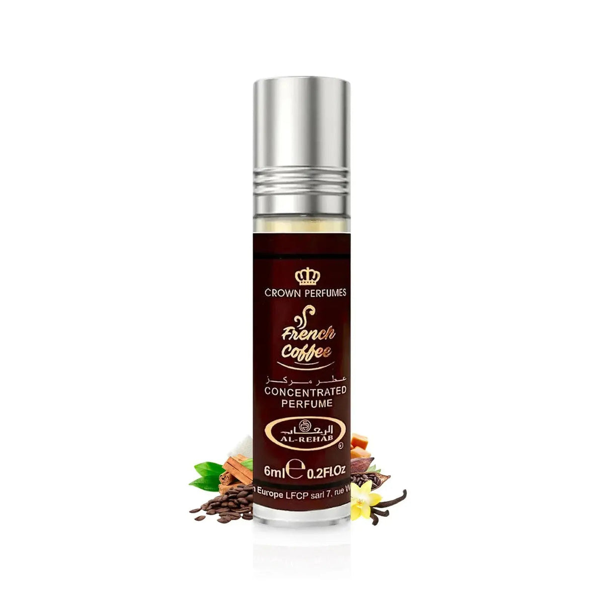 French Coffee Perfume Oil 6ml Al Rehab