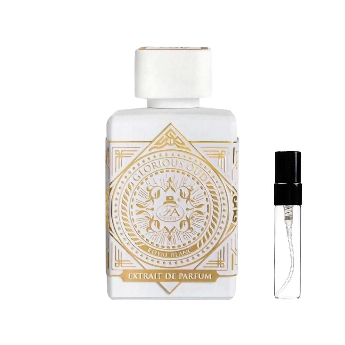 Glorious Oud Royal Blanc Perfume Sample 2ml French Avenue
