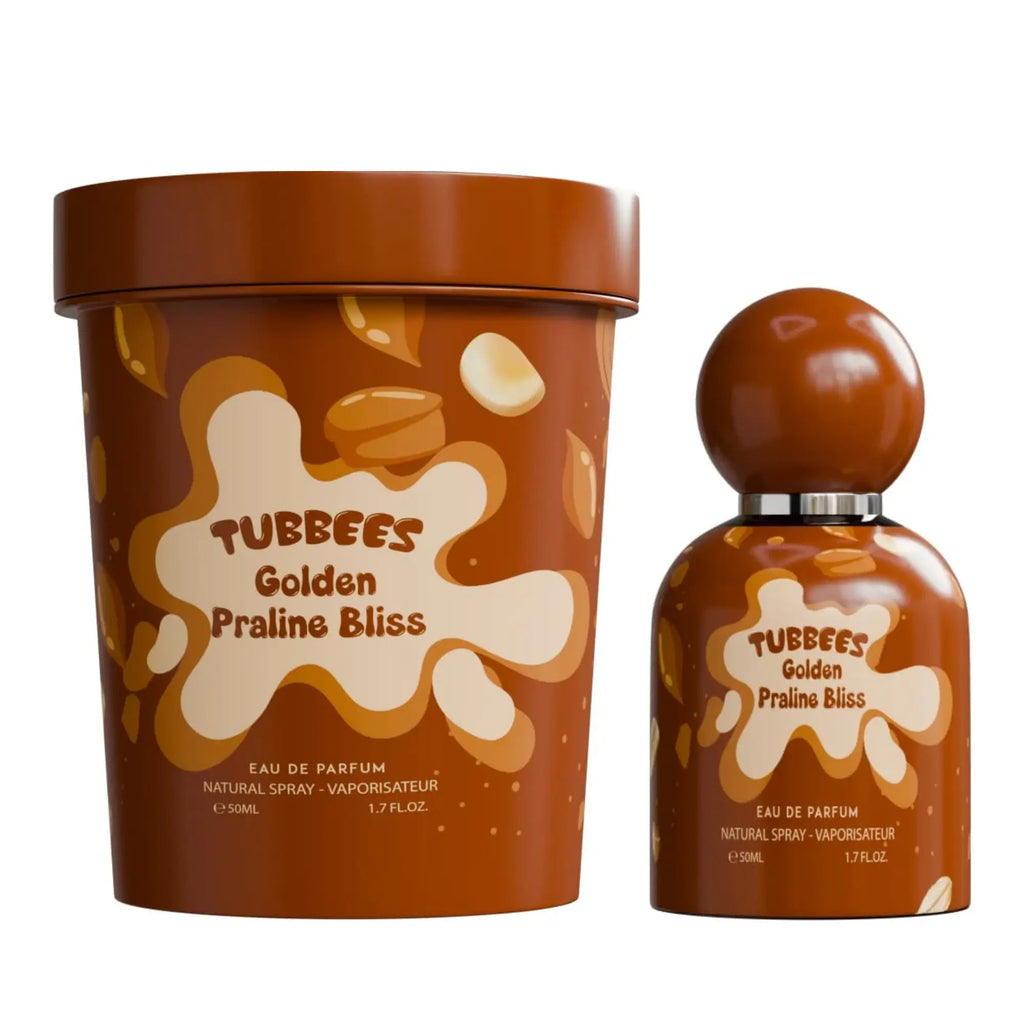 Golden Praline Bliss Perfume 50ml EDP Tubbees