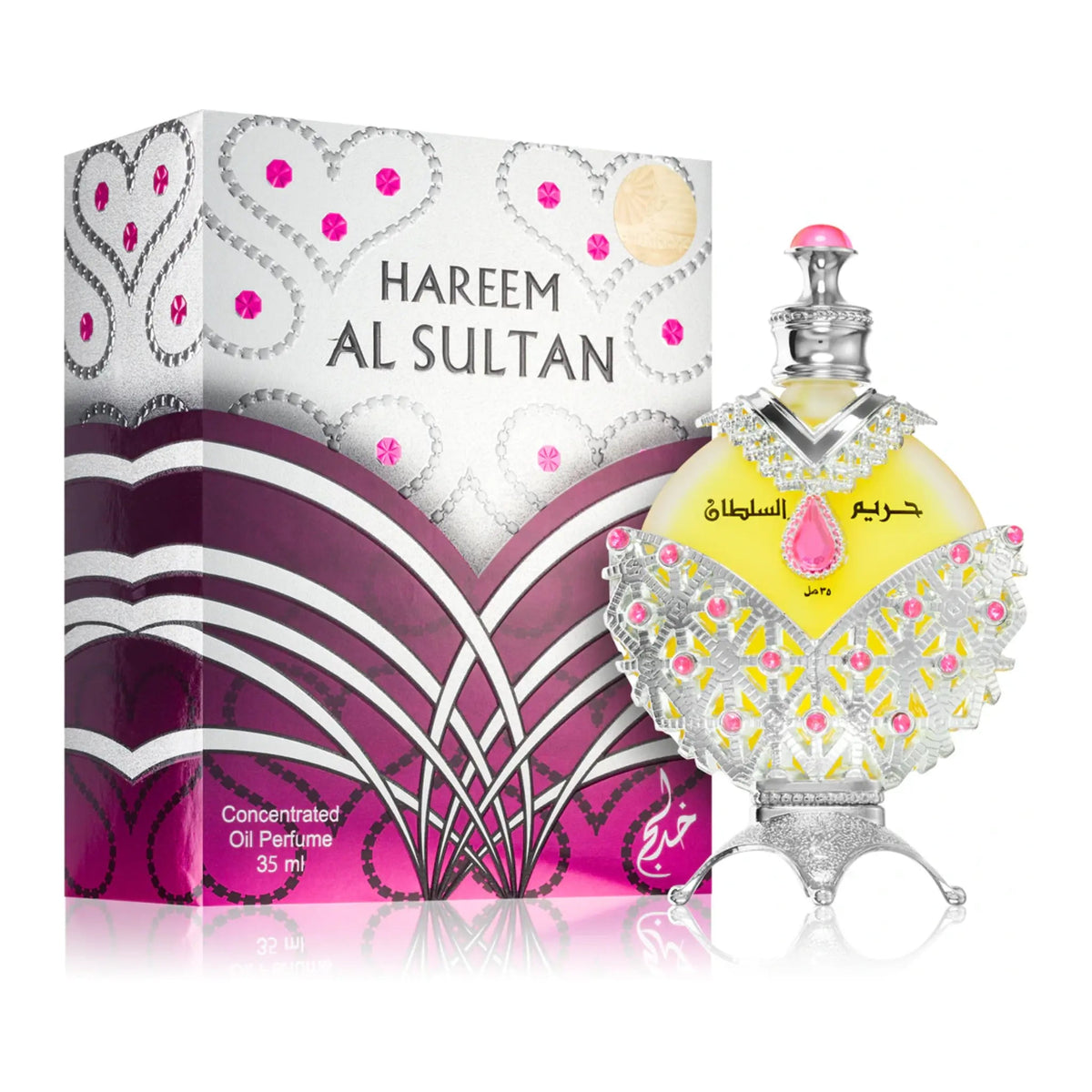 Hareem Al Sultan Silver 35ml Perfume Oil 35ml Khadlaj