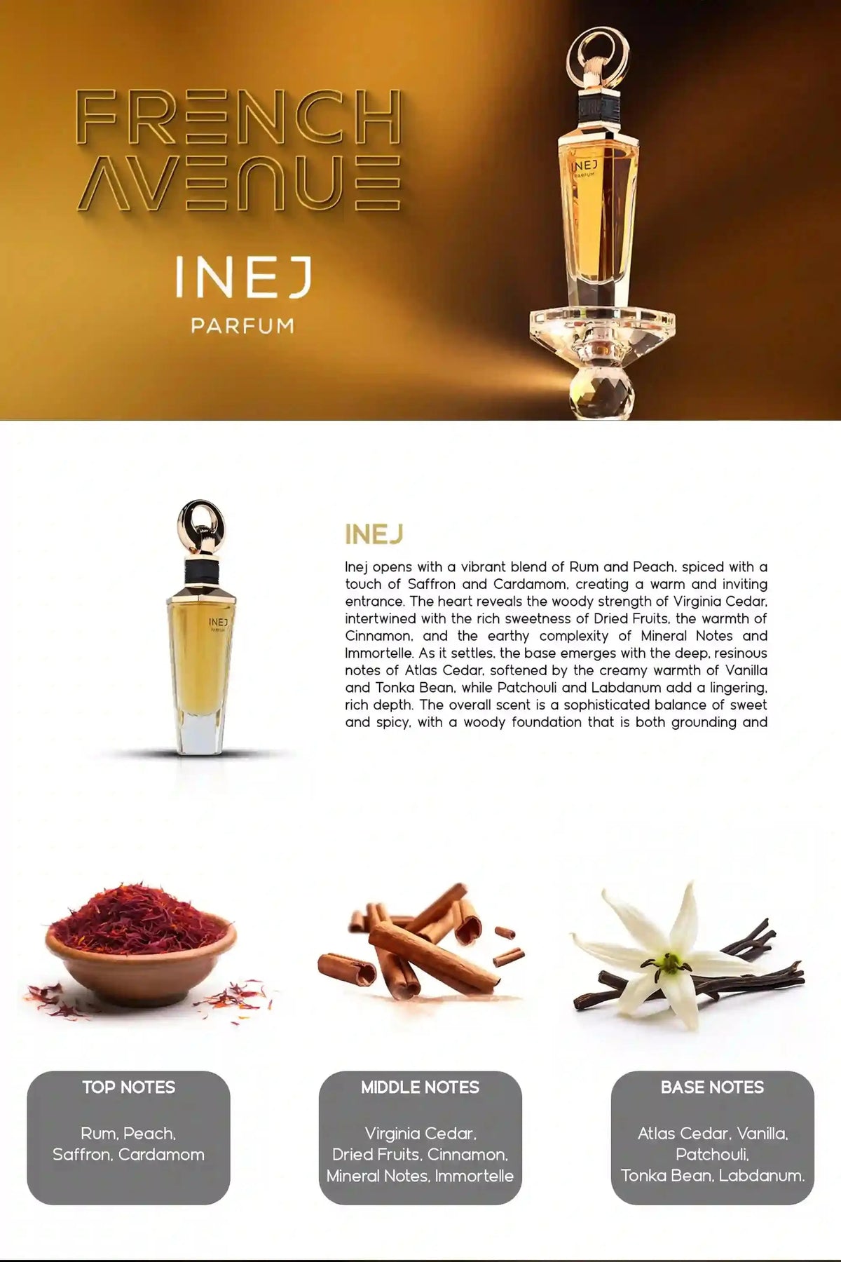 Inej Parfum 100ml French Avenue