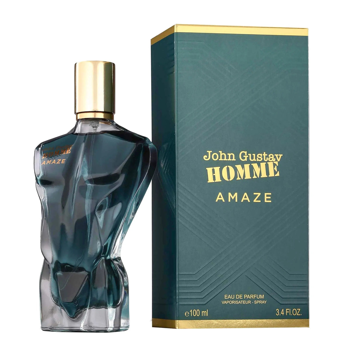 John Gustav Homme Amaze Perfume 100ml EDP Fragrance World