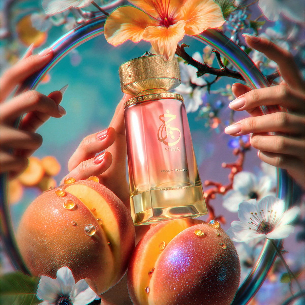 Khair Peach Delulu Perfume 100ml EDP Paris Corner