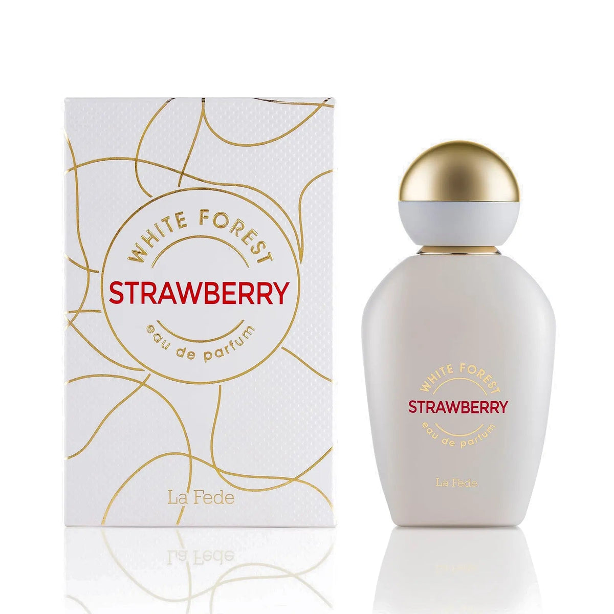 La Fede White Forest Strawberry Perfume 100ml EDP Khadlaj
