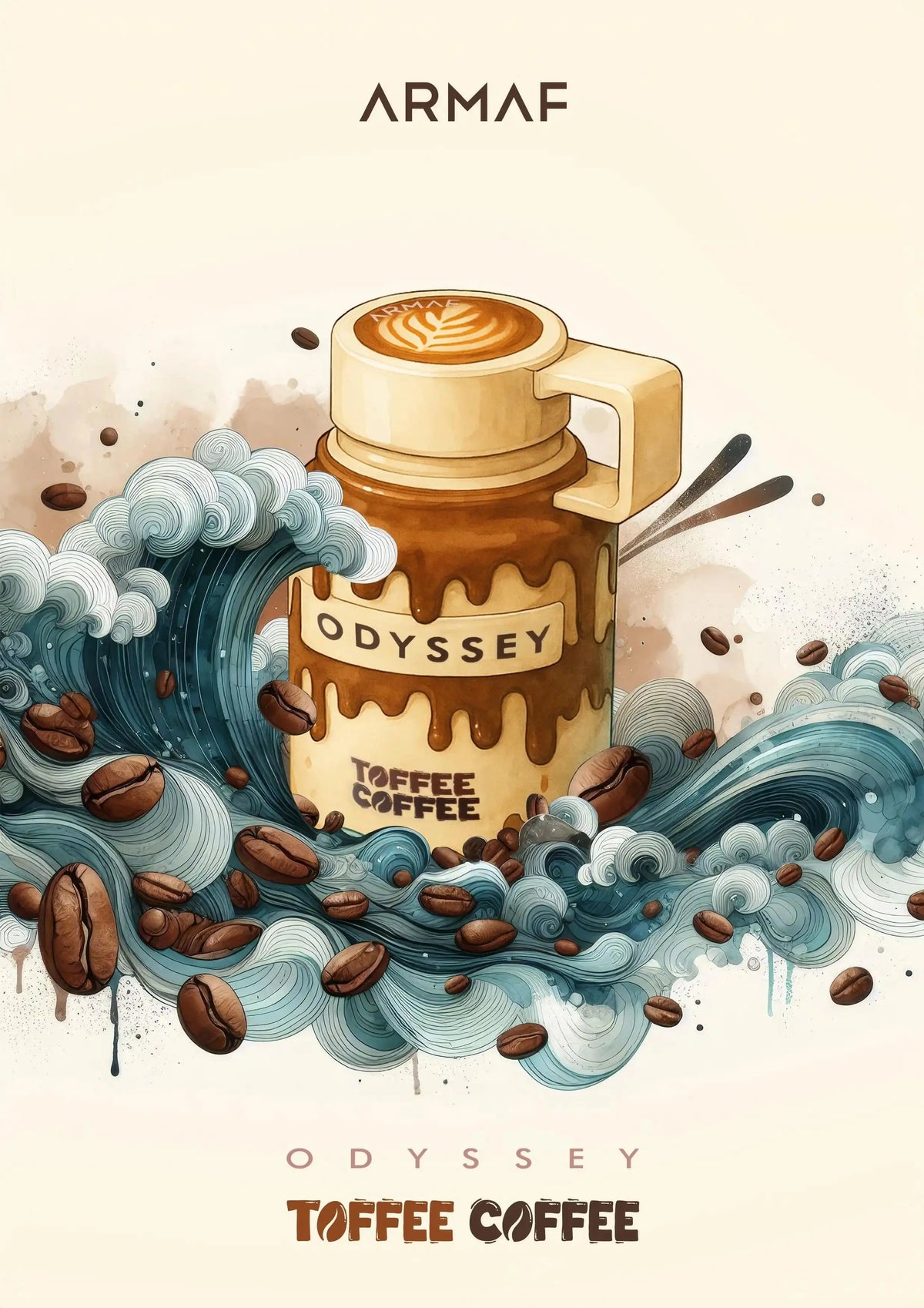 Odyssey Toffee Coffee Perfume 100ml EDP Armaf