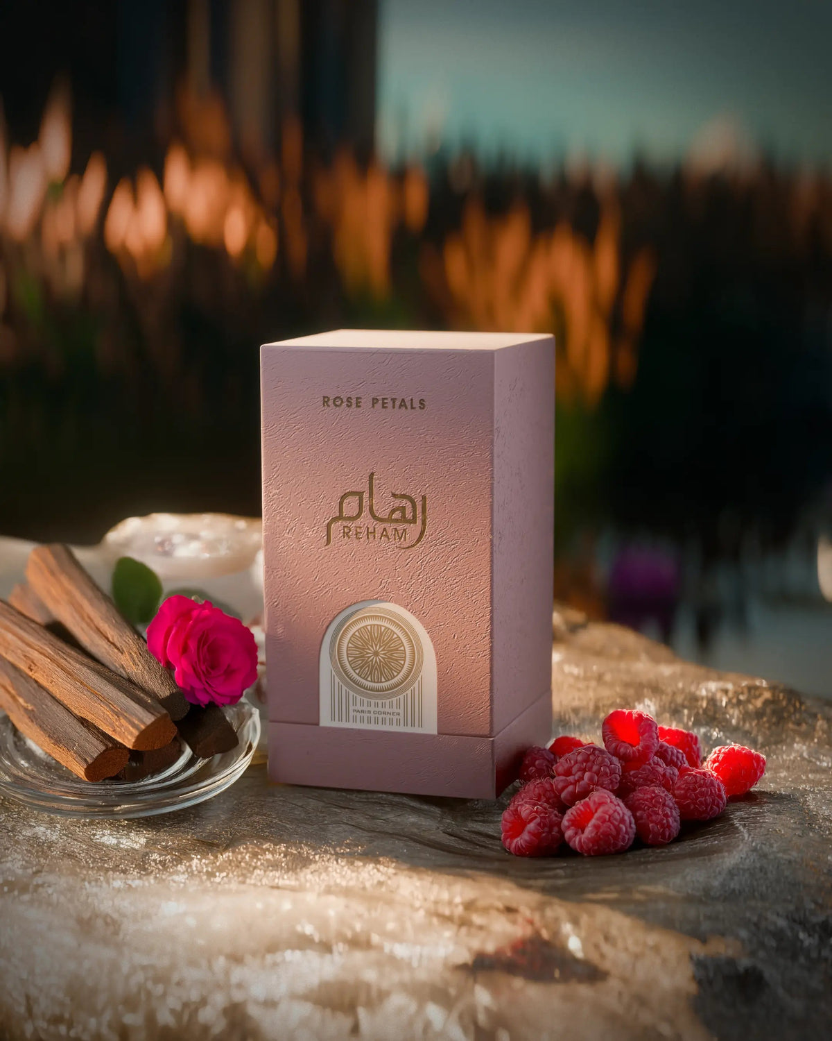 Reham Rose Petals Perfume 100ml EDP Paris Corner