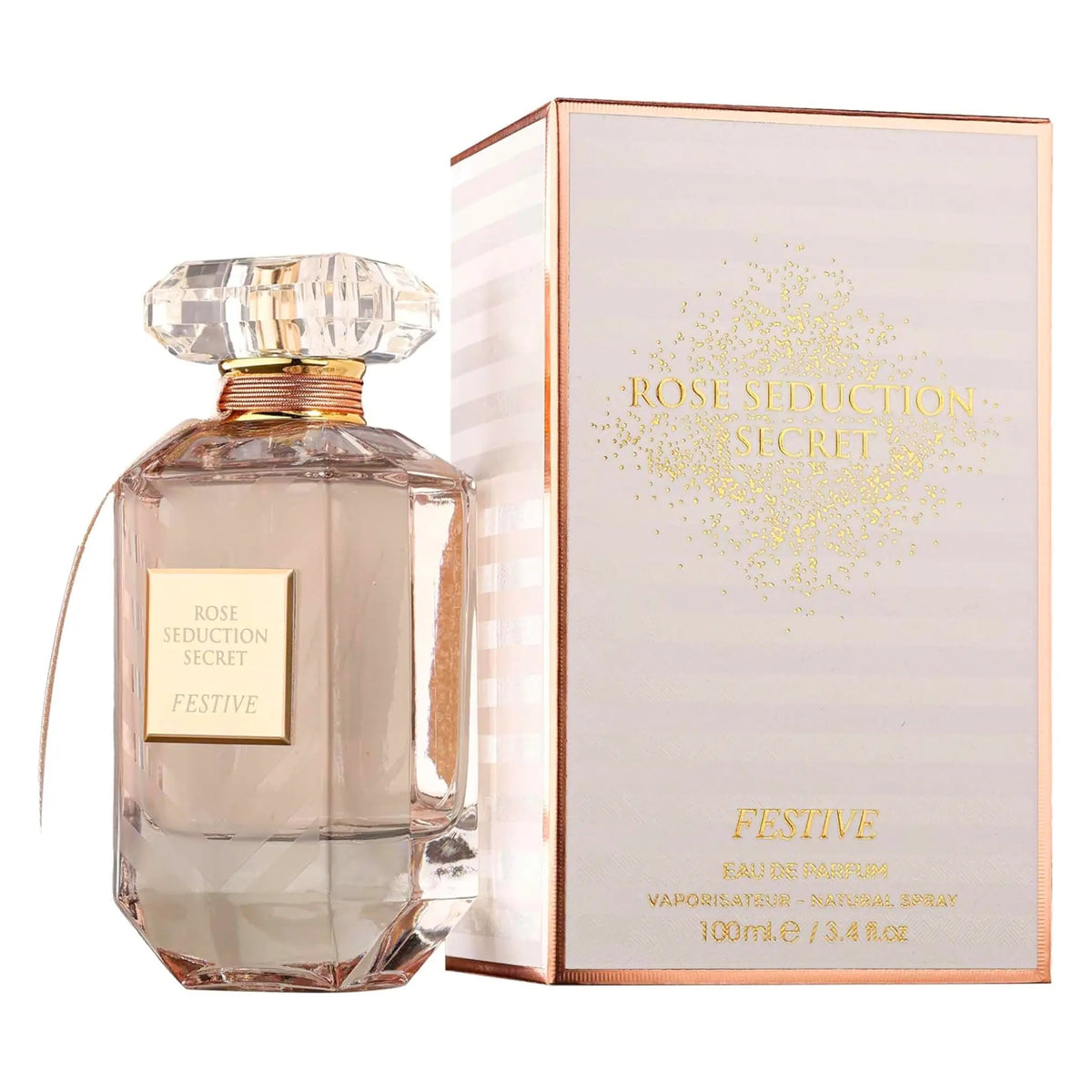 Rose Seduction Secret Festive Perfume 100ml EDP Fragrance World