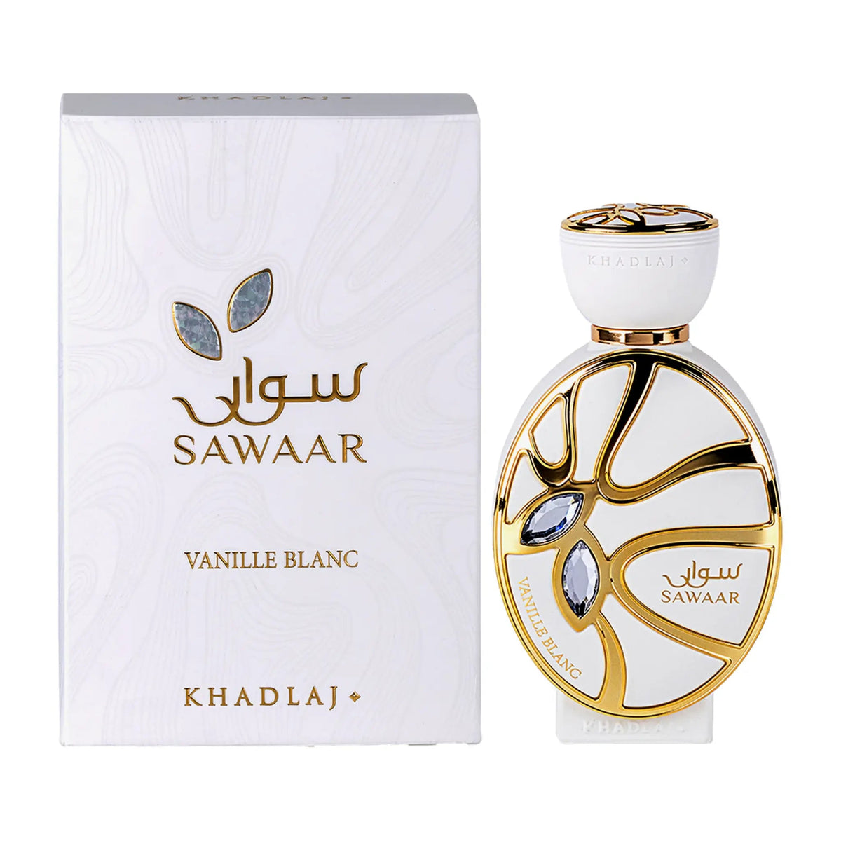 Sawaar Vanille Blanc Extrait de Parfum 100ml Khadlaj