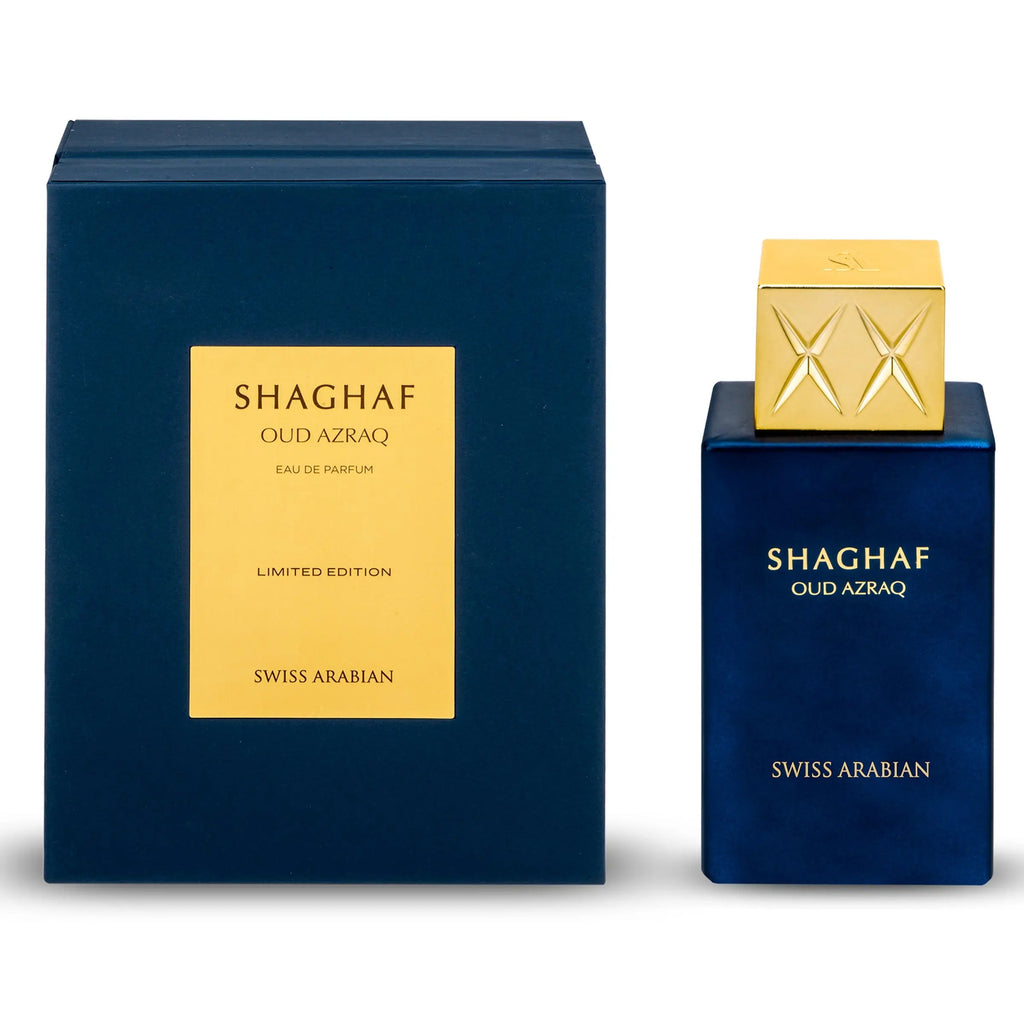 Shaghaf Oud Azraq Perfume 75ml EDP Swiss Arabian