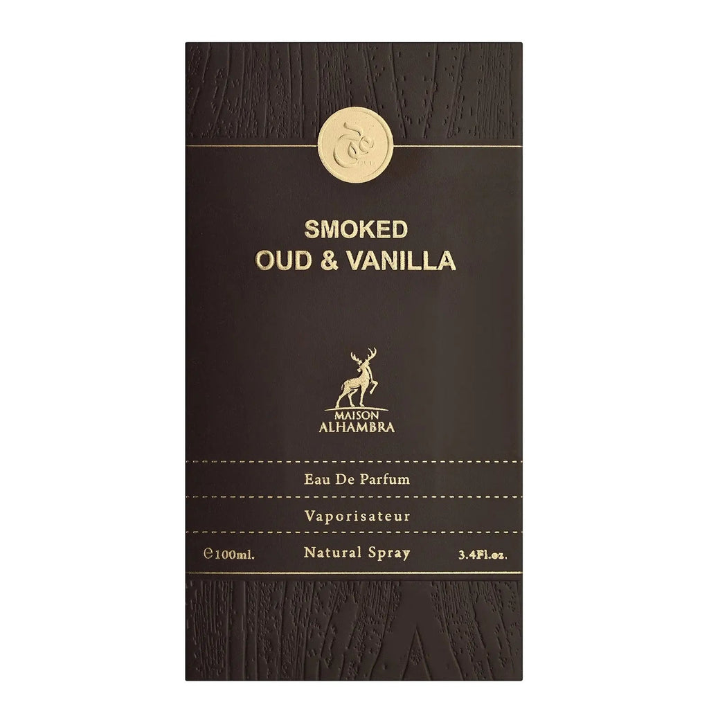 Smoked Oud & Vanilla Perfume 100ml EDP Maison Alhambra