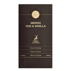 Smoked Oud & Vanilla Perfume 100ml EDP Maison Alhambra