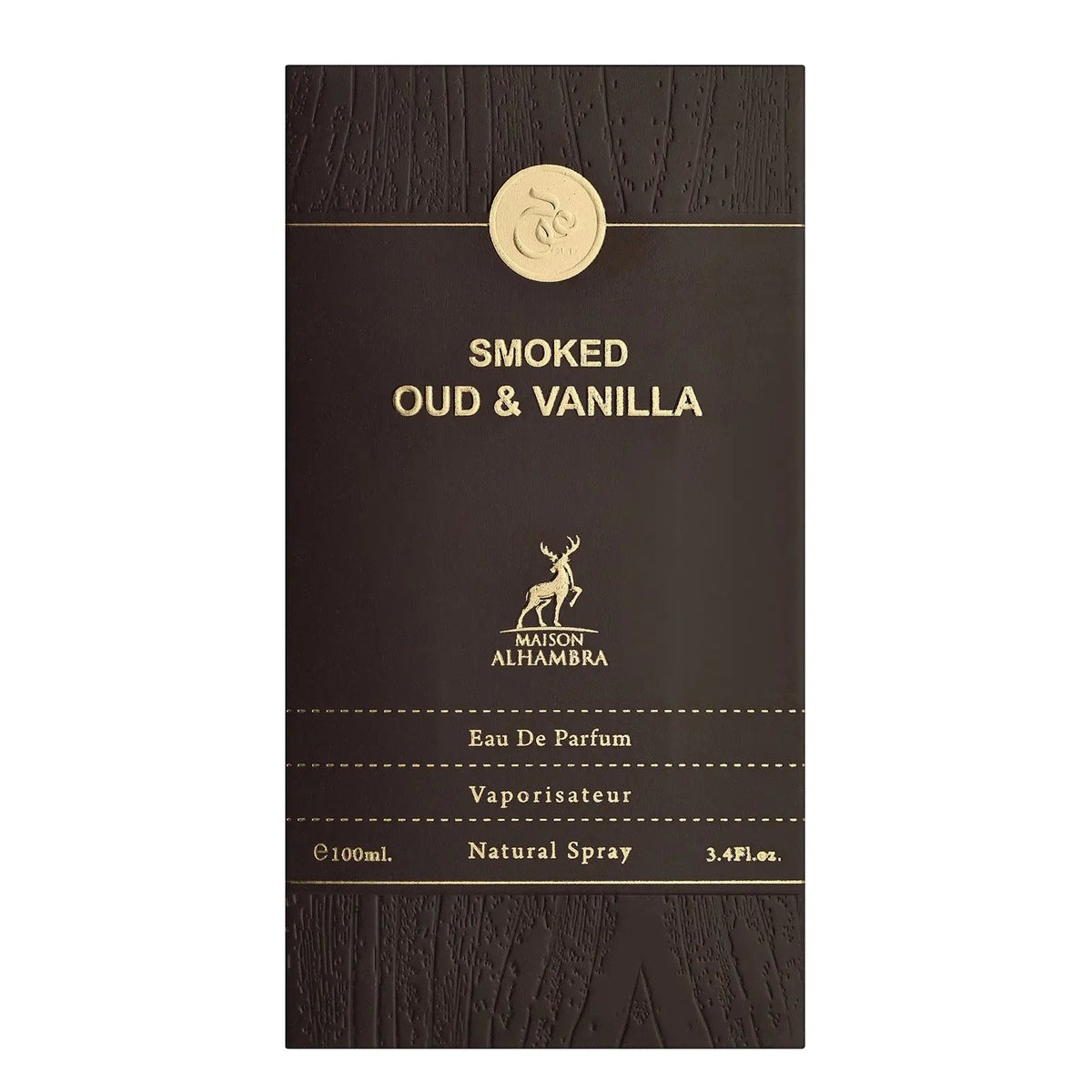 Smoked Oud & Vanilla Perfume 100ml EDP Maison Alhambra