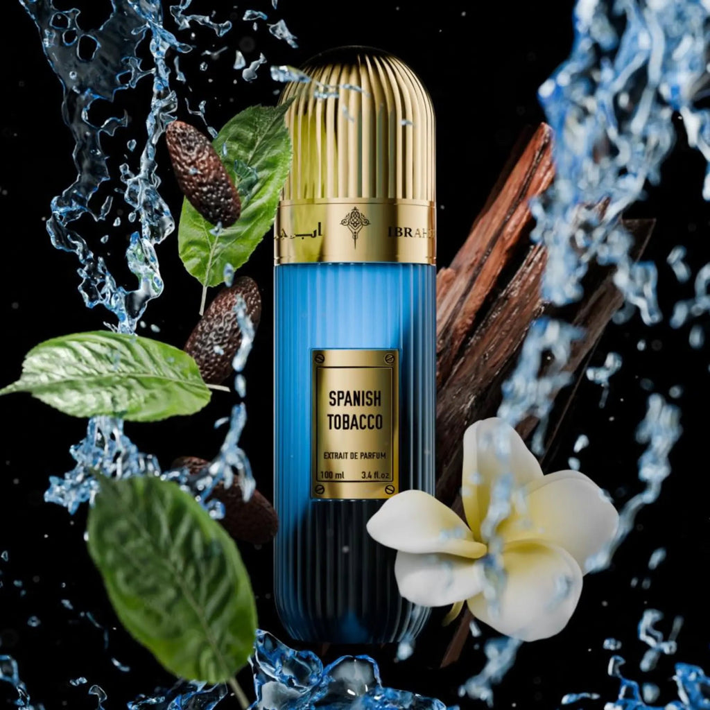 Spanish Tobacco Perfume 100ml Extrait Ibrahim Al Qurashi