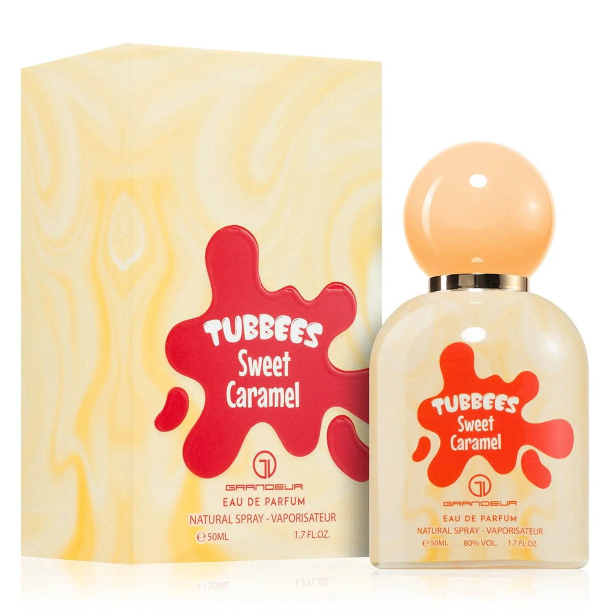 Sweet Caramel Perfume 50ml EDP Tubbees