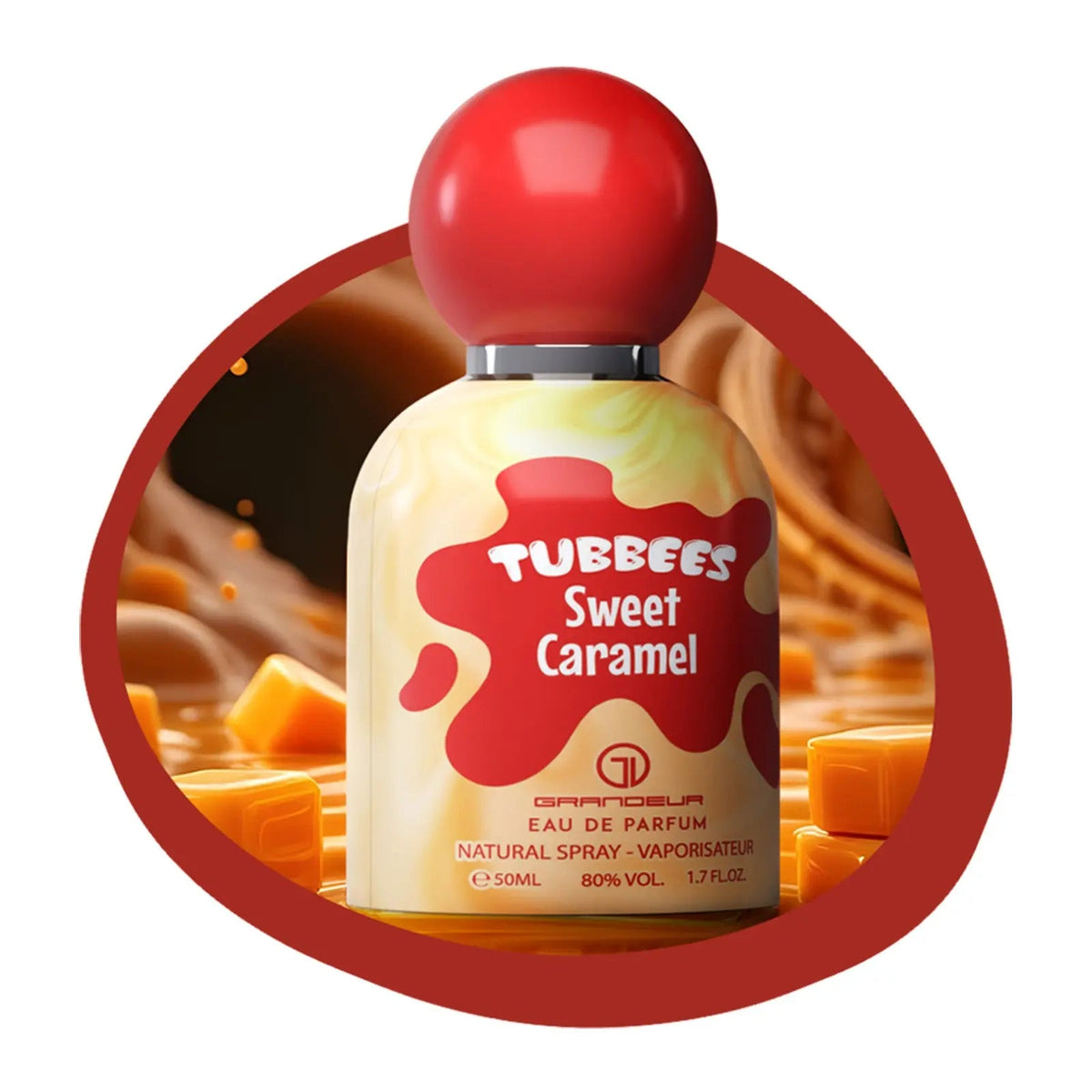 Sweet Caramel Perfume 50ml EDP Tubbees