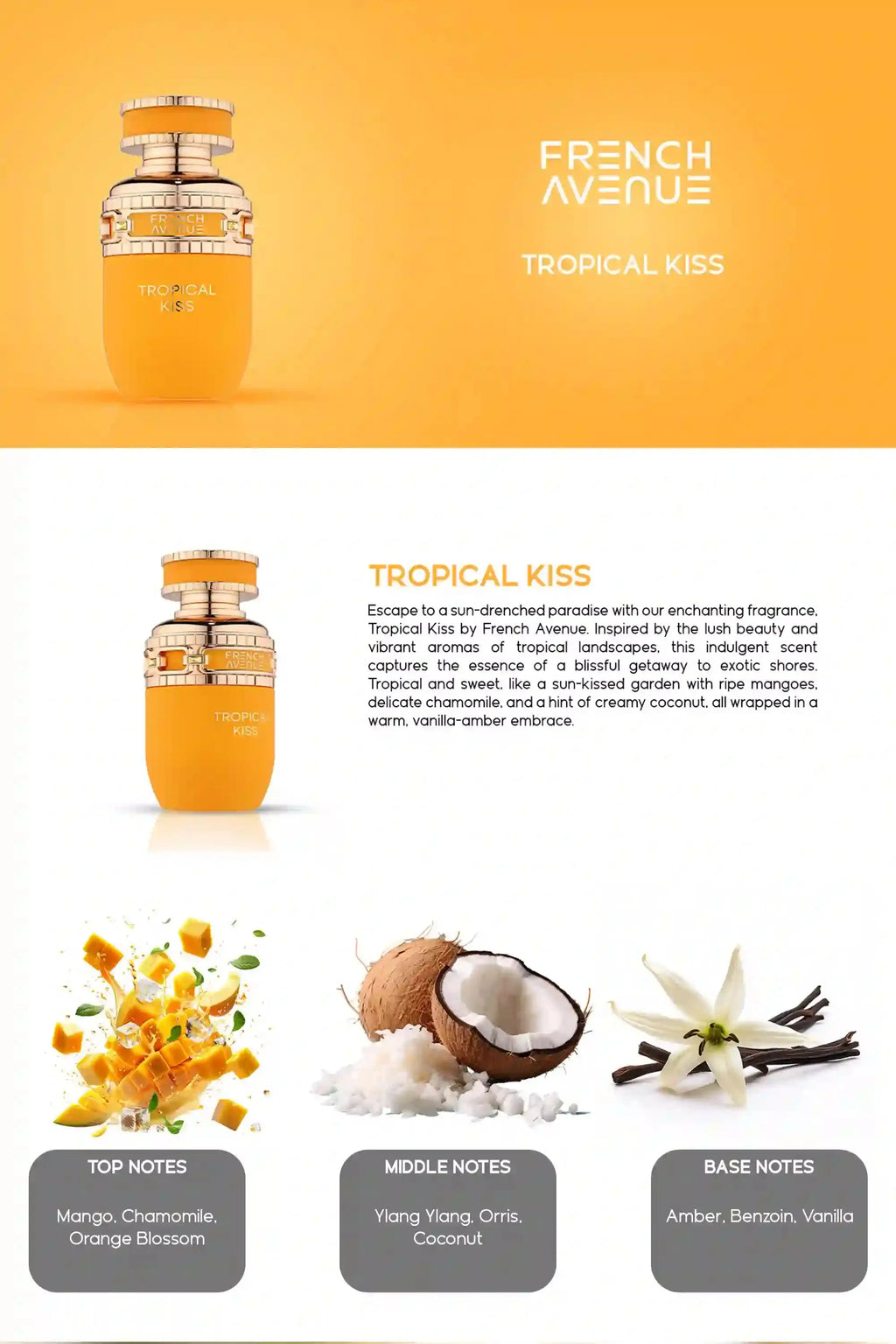 Tropical Kiss 80ml EDP French Avenue