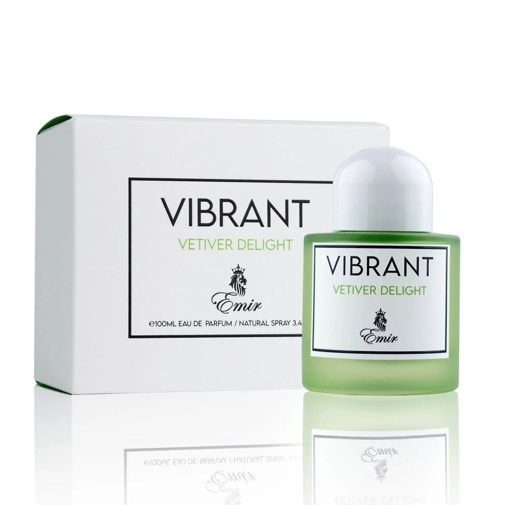 Vibrant Vetiver Delight Perfume 100ml EDP Emir by Paris Corner