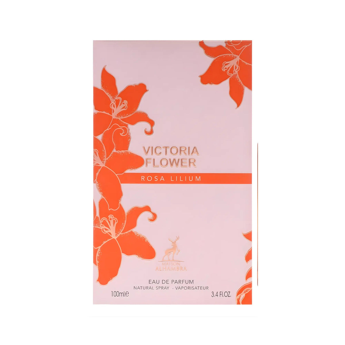 Victoria Flower Rosa Lilium Perfume 100ml EDP Maison Alhambra