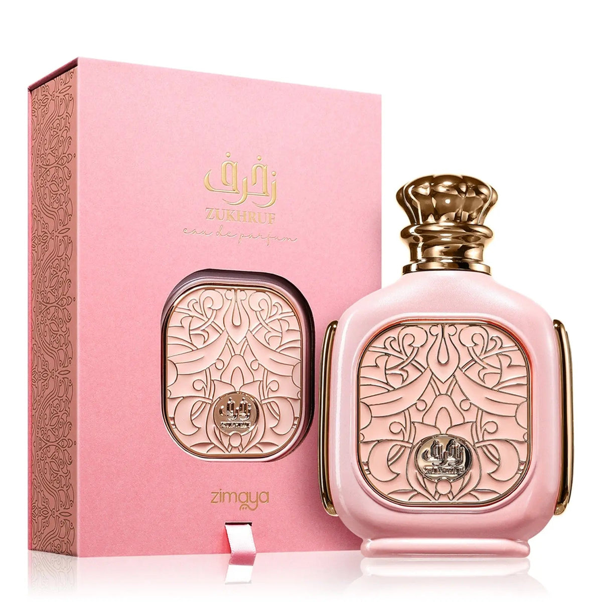 Zukhruf Pink Perfume 100ml EDP Zimaya