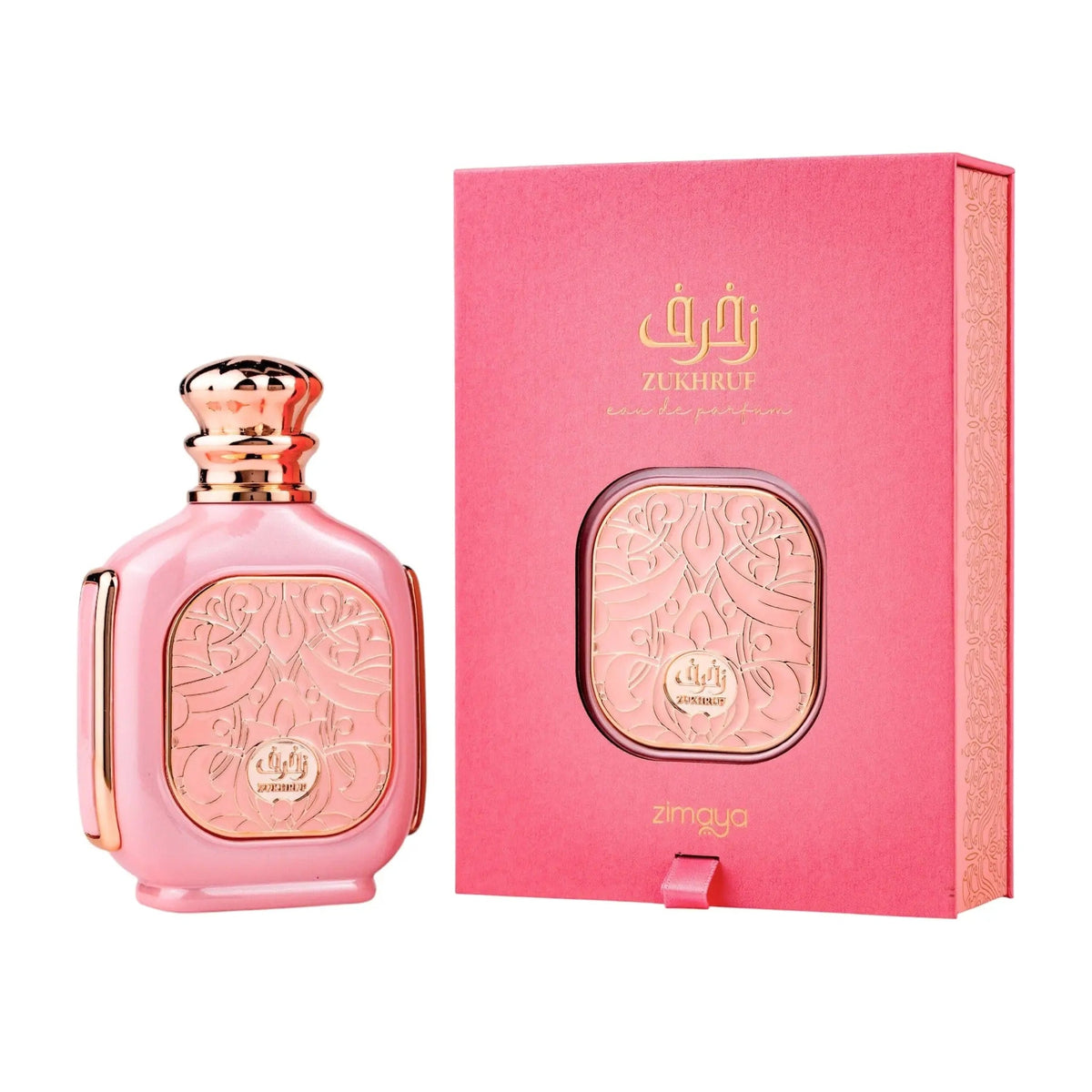 Zukhruf Pink Perfume 100ml EDP Zimaya