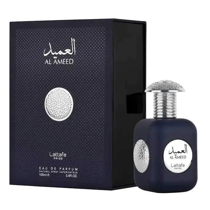Al Ameed Silver Perfume 100ml EDP - Lattafa Pride