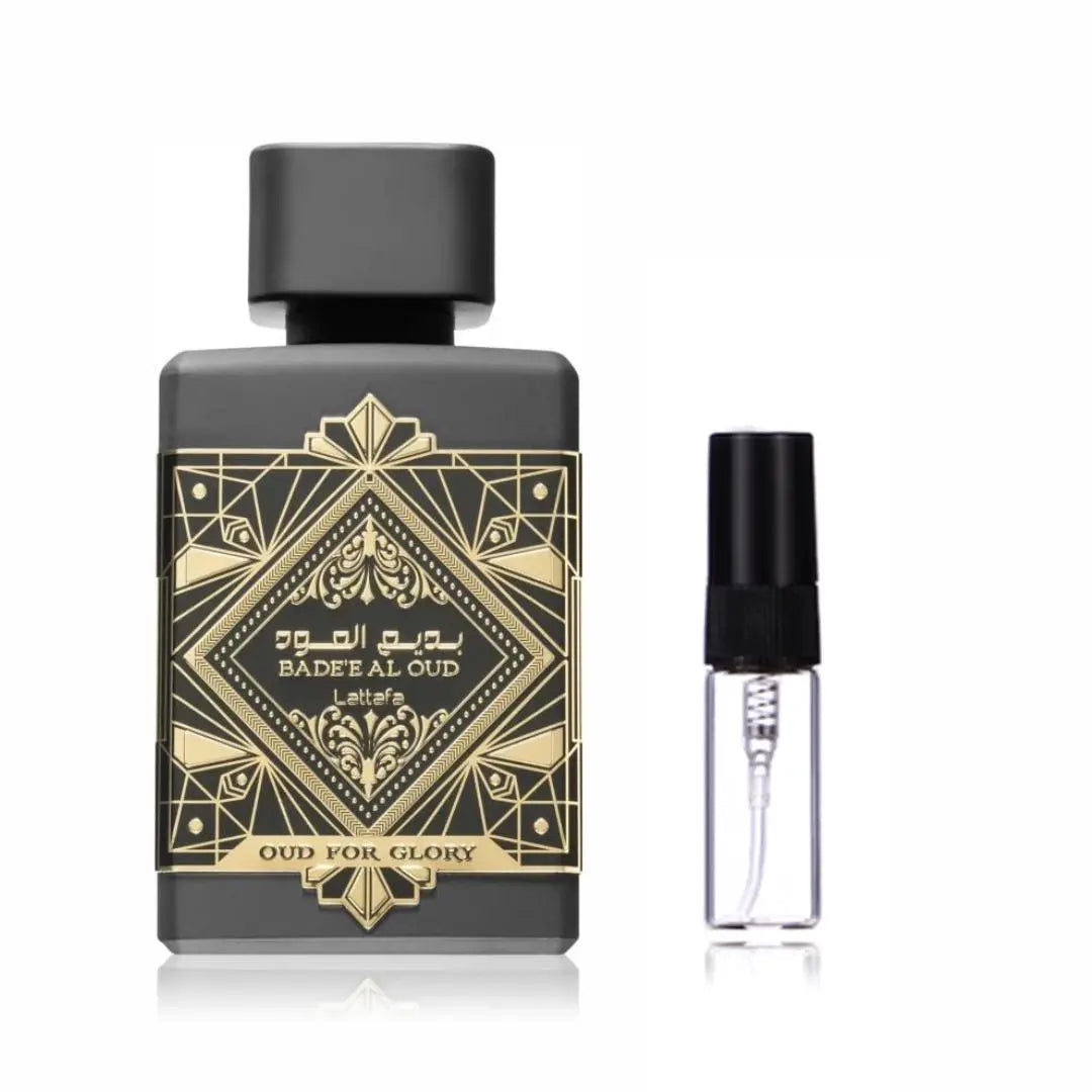 Badee Al Oud Oud for Glory Perfume Sample EDP 2ml Lattafa