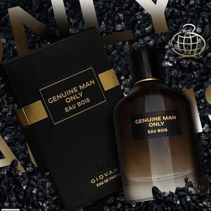 Genuine Man Only Eau Bois Perfume 100ml EDP Fragrance World