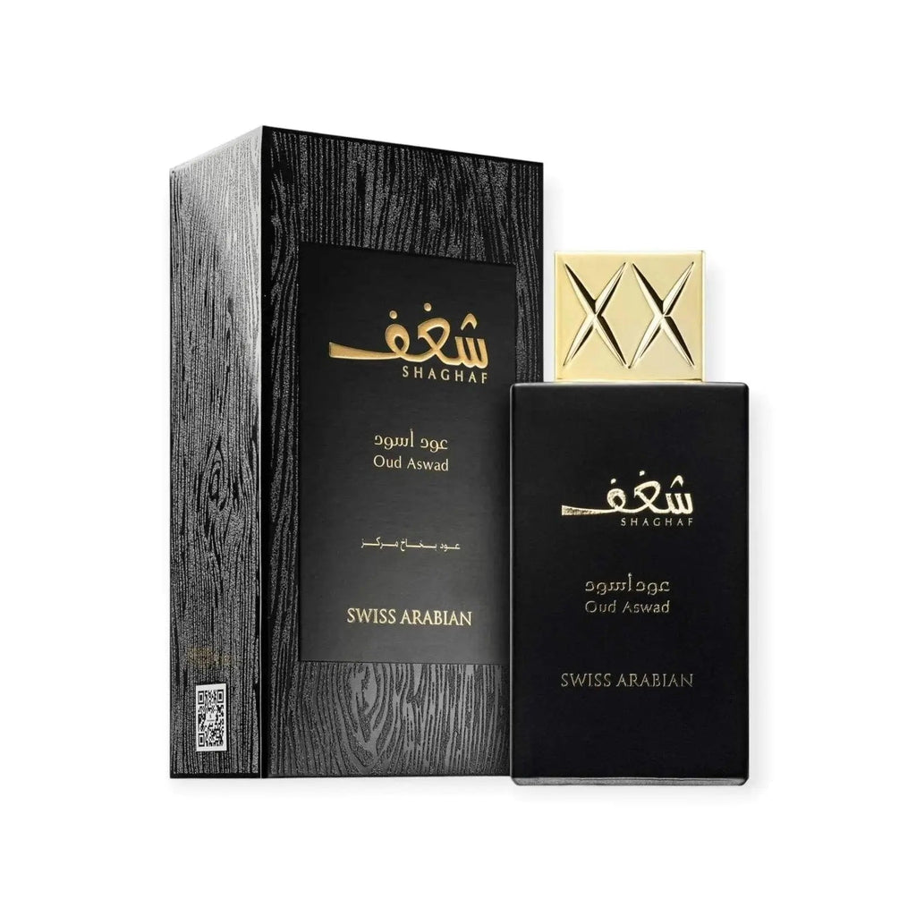 Shaghaf Oud Aswad Perfume 75ml EDP Swiss Arabian